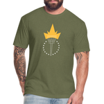 Freedom Torch | Men's Tee - heather military green