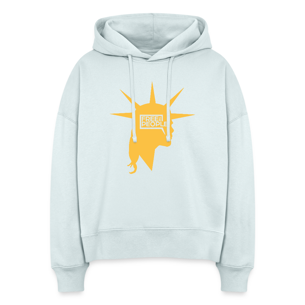 Liberty Head | Women's Hoodie - blue ice