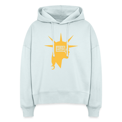 Liberty Head | Women's Hoodie - blue ice