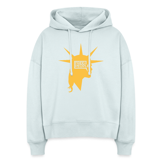 Liberty Head | Women's Hoodie - blue ice