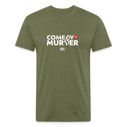 Comedy is Murder | Men's Tee - heather military green