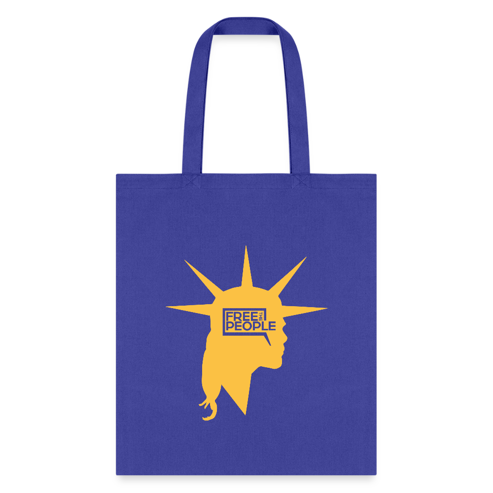Liberty Head | Tote Bag - royal blue