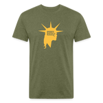 Liberty Head | Men's Tee - heather military green