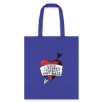 Love, Liberty | Tote Bag - royal blue