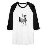 Liberty Hero | Baseball Tee - white/black