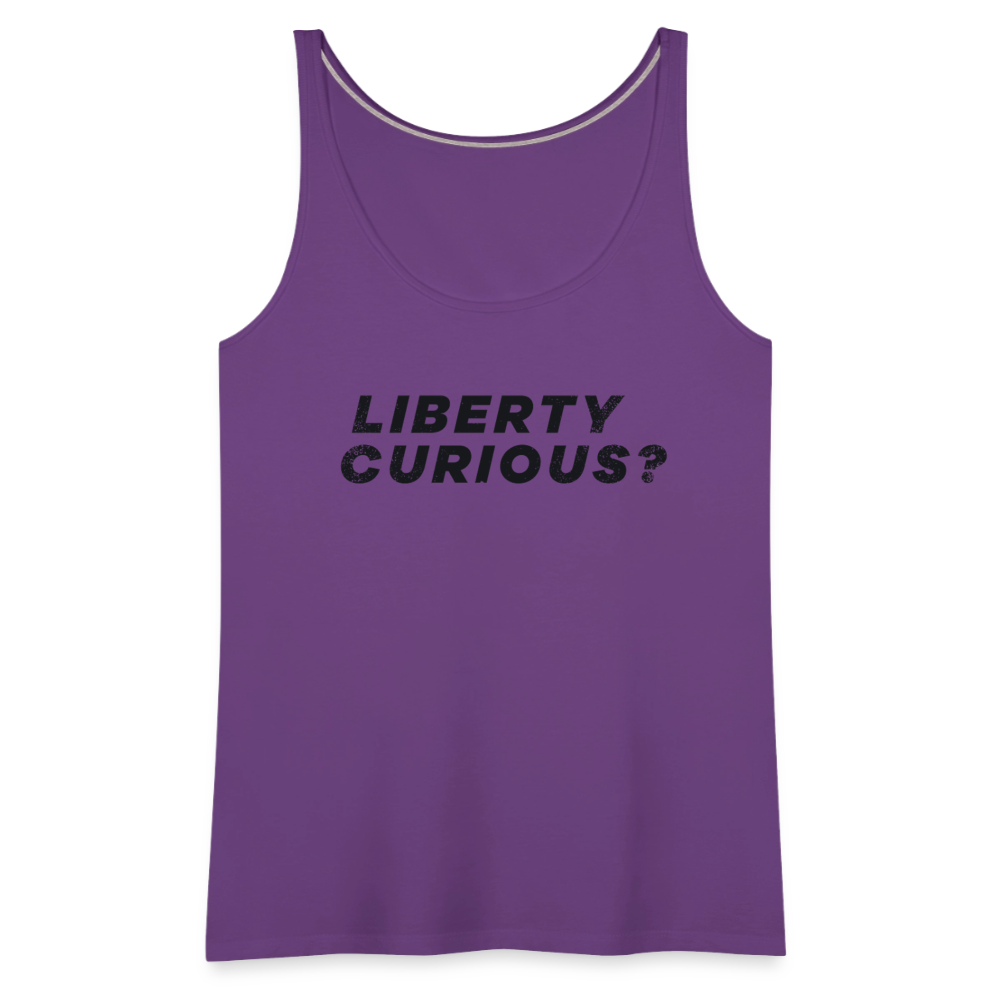 Liberty Curious? | Women's Tank - purple