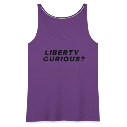 Liberty Curious? | Women's Tank - purple