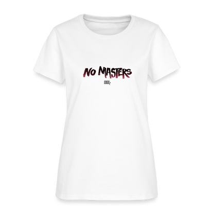 No Masters | Women's Tee - white