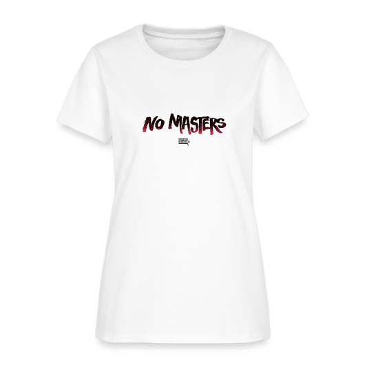 No Masters | Women's Tee - white