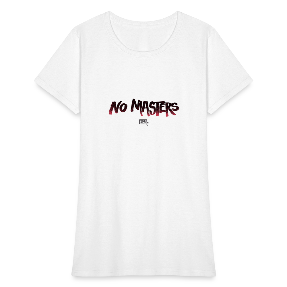 No Masters | Women's Tee - white