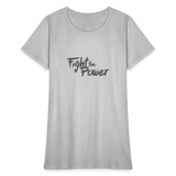 Fight the Power | Women's Tee - heather gray