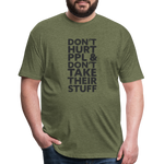 Don't Hurt People | Men's Tee - heather military green