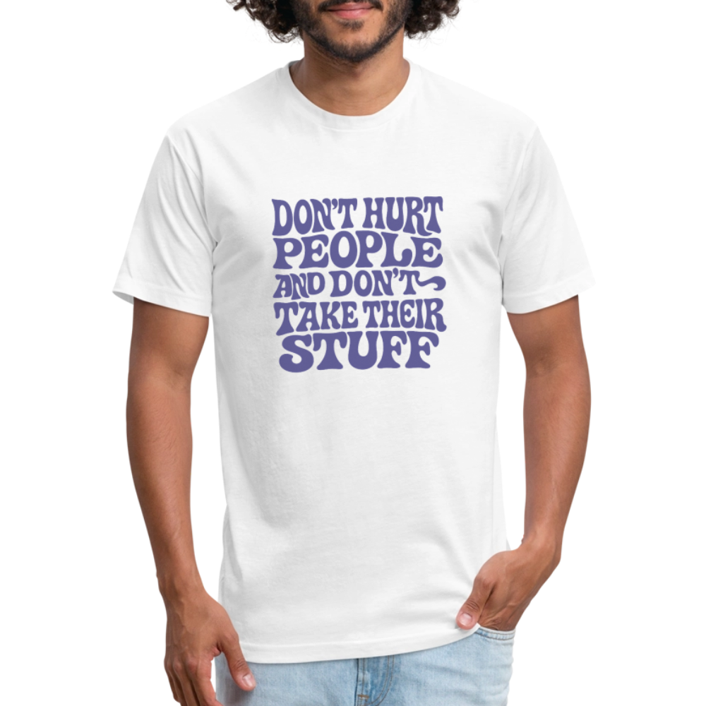 Don't Hurt People | Retro | Men's Tee - white
