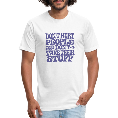 Don't Hurt People | Retro | Men's Tee - white