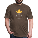 Freedom Torch | Men's Tee - heather espresso