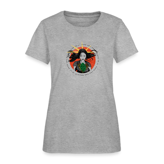 Hops You Can Believe In | Women's Tee - heather gray