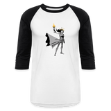 Liberty Hero | Baseball Tee - white/black