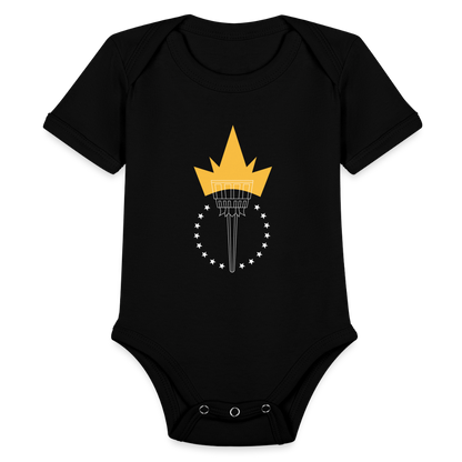 Freedom Torch | Baby Onesie - black