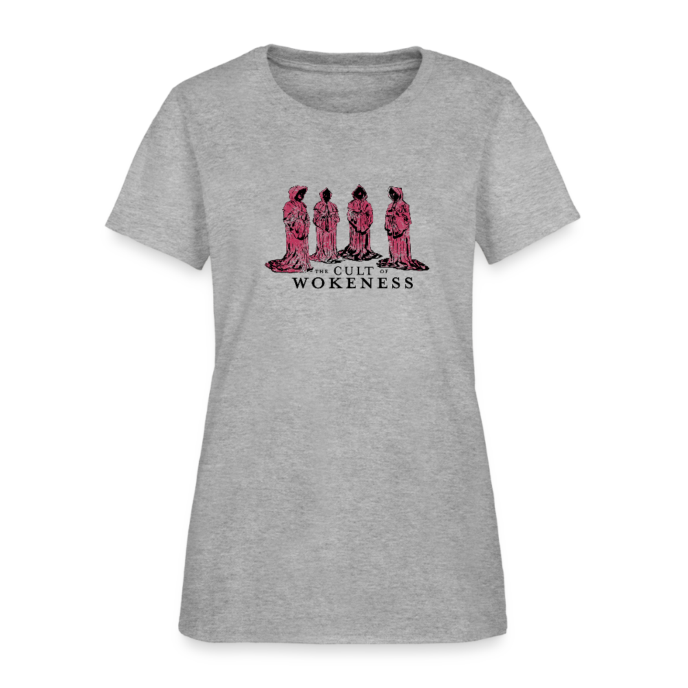 Cult of Wokeness | Women's Tee - heather gray