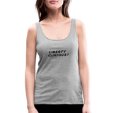 Liberty Curious? | Women's Tank - heather gray