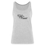 Fight the Power | Women's Tank - heather gray