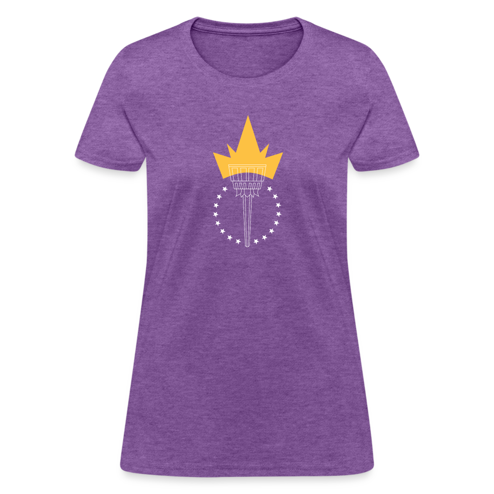 Freedom Torch | Women's Tee - purple heather