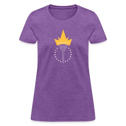 Freedom Torch | Women's Tee - purple heather