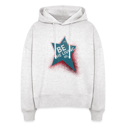 Be the Living | Women's Hoodie - cool heather grey