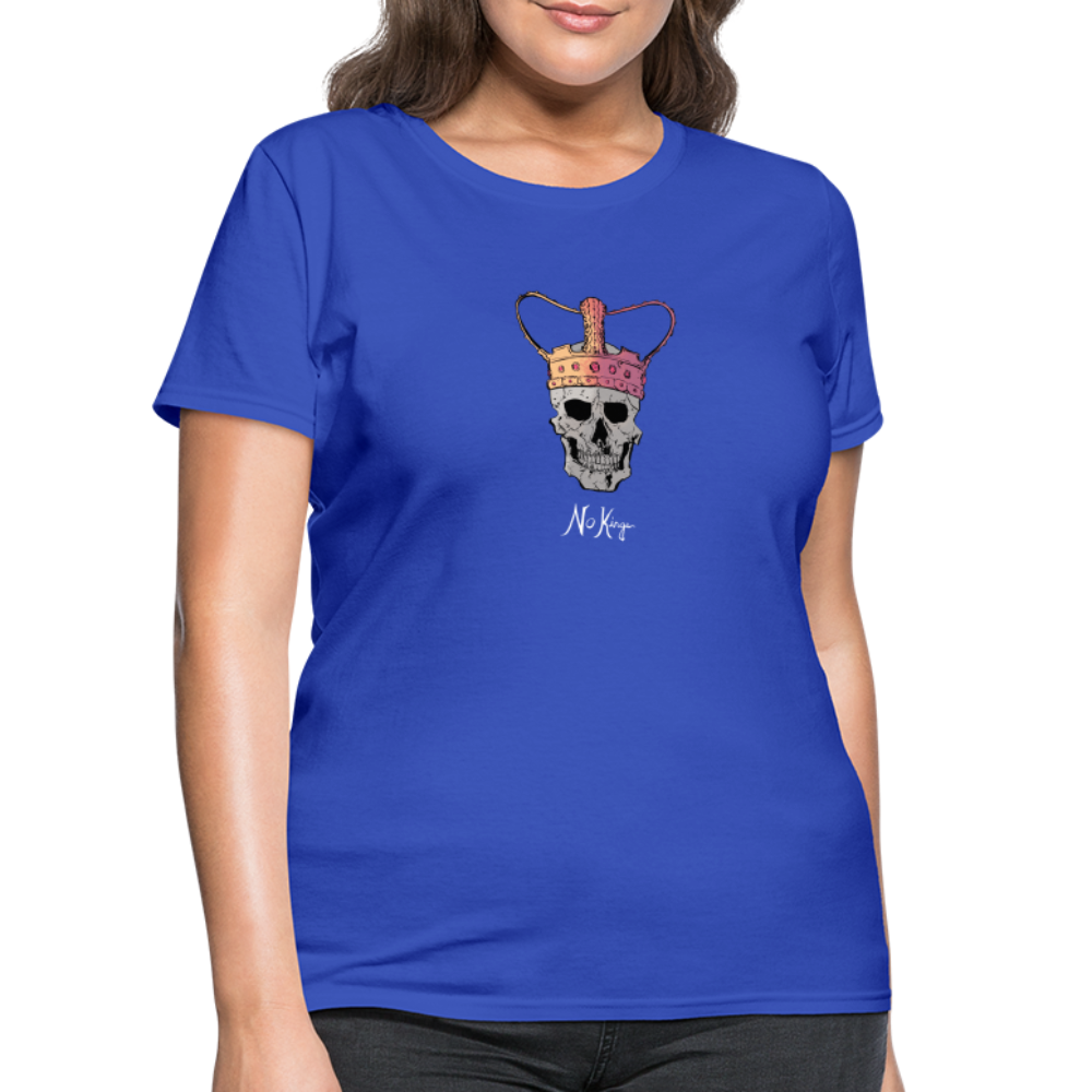 No Kings | Women's Tee - royal blue