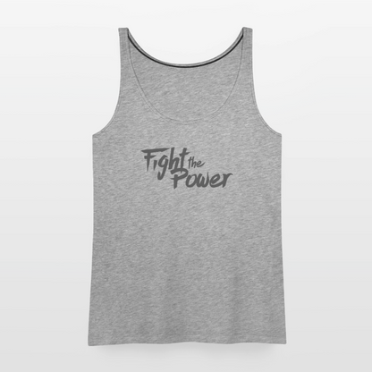Fight the Power | Women's Tank - heather gray
