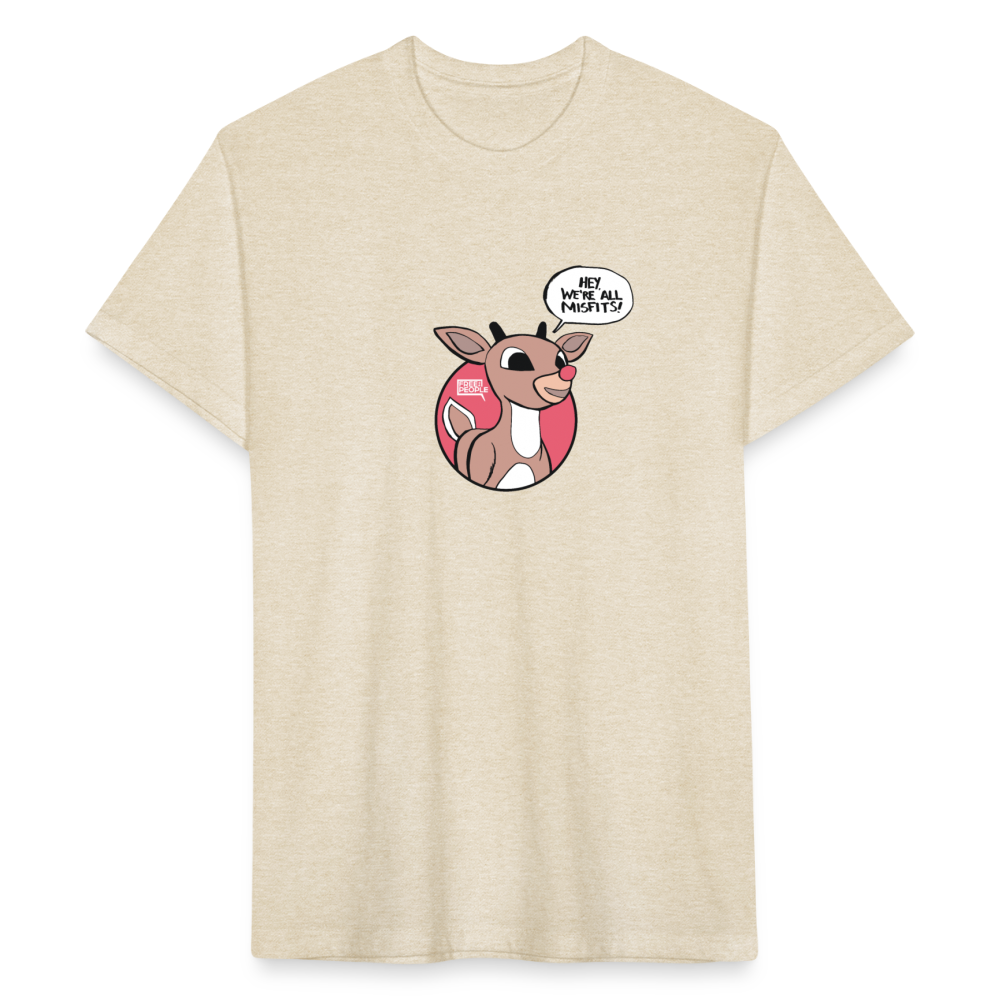 Rudolph Misfits | Men's Tee - heather cream