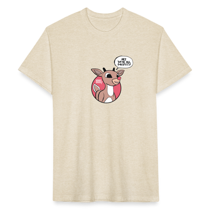 Rudolph Misfits | Men's Tee - heather cream