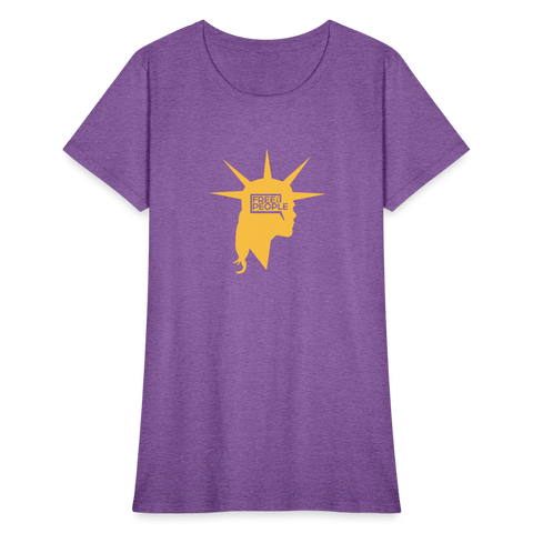 Liberty Head | Women's Tee - purple heather