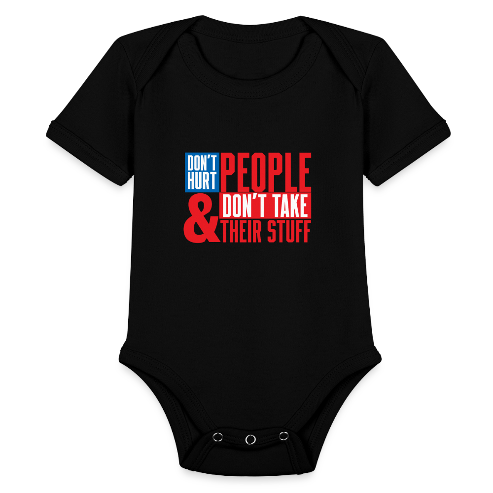 Don't Hurt People | America | Baby Onesie - black
