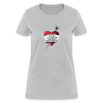 Love, Liberty | Women's Tee - heather gray