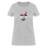 Love, Liberty | Women's Tee - heather gray