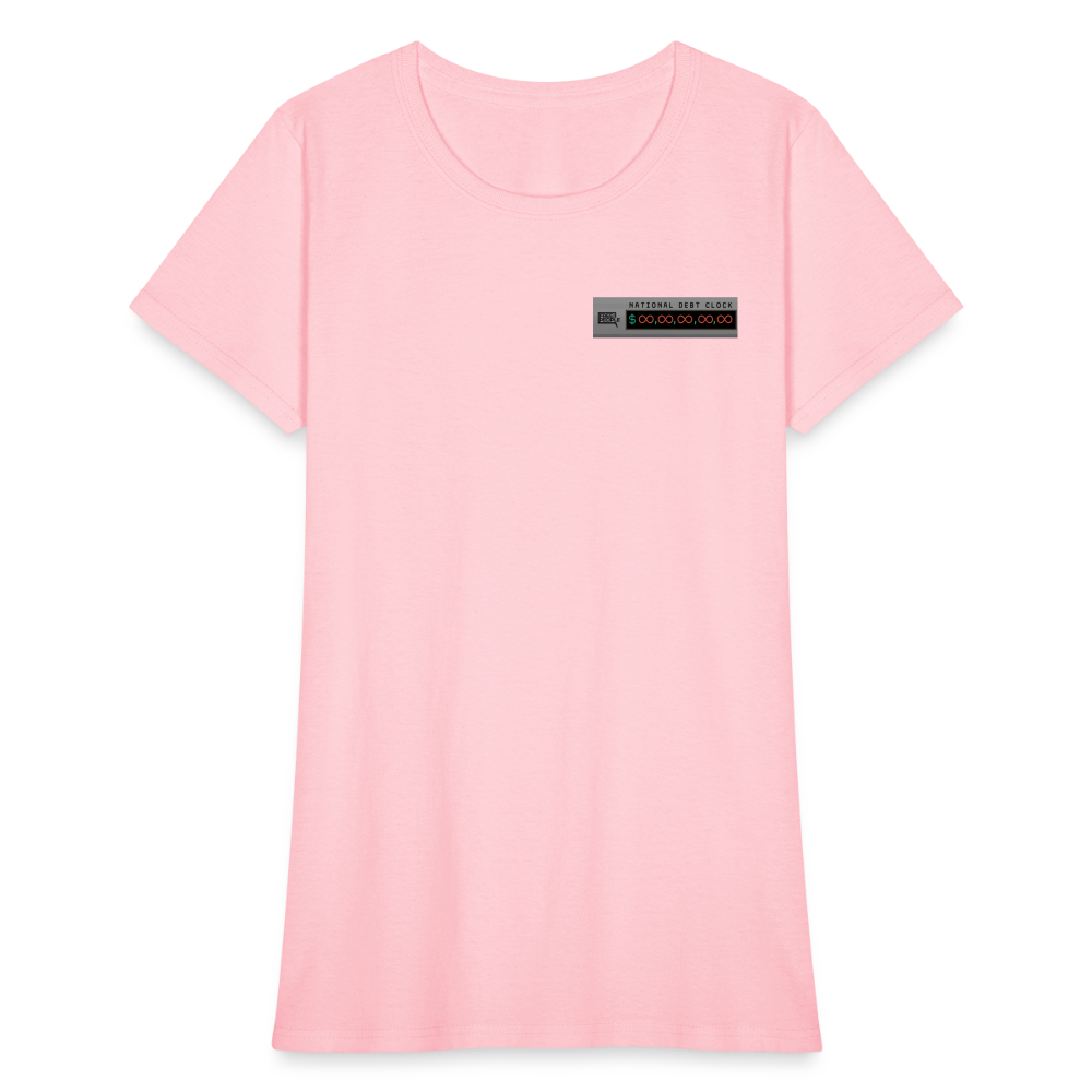 National Debt Clock | Women's Tee - pink