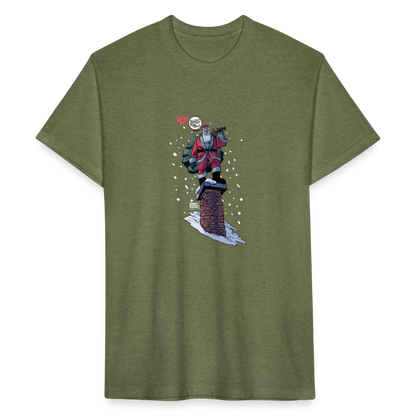 2024 Santa | Men's Tee - heather military green