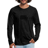 Free the People | Men's Long Sleeve Tee - charcoal grey