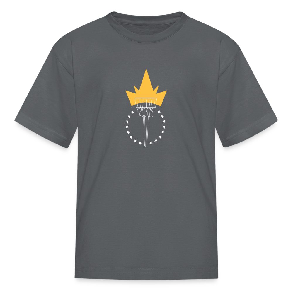 Freedom Torch | Youth Tee - charcoal