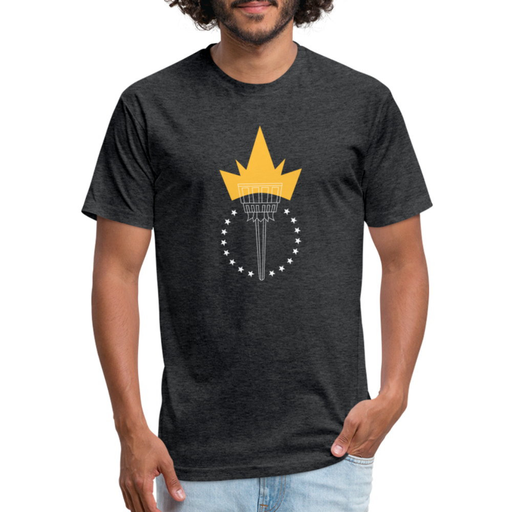 Freedom Torch | Men's Tee - heather black