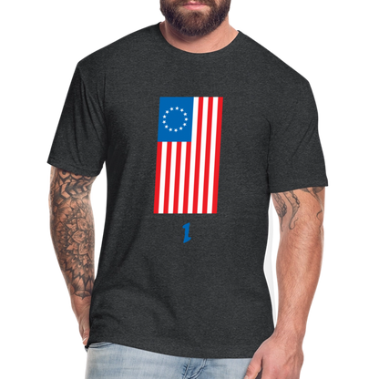 Spirit of '76 | Men's Tee - heather black