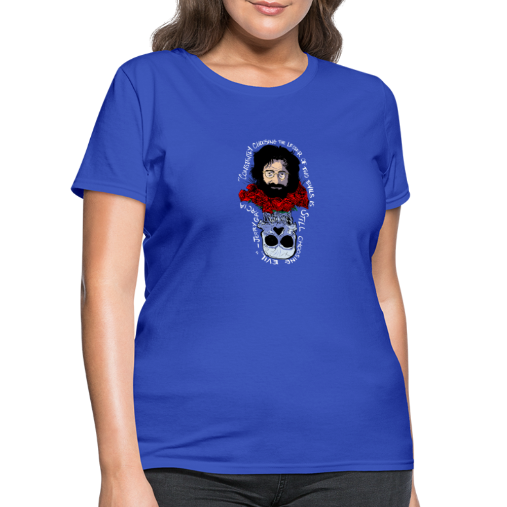 Jerry Garcia | Women's Tee - royal blue