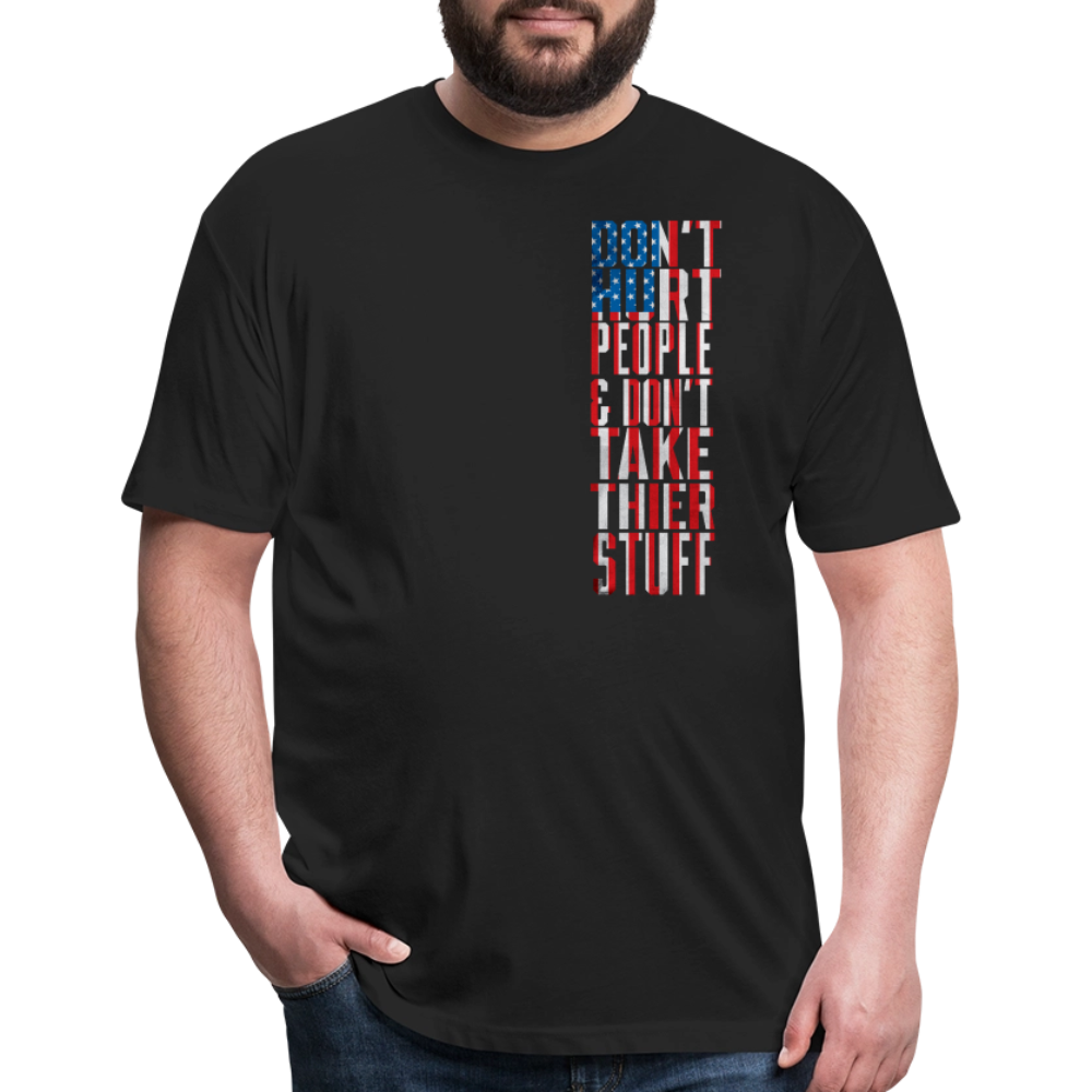 Don't Hurt People | Flag | Men's Tee - black