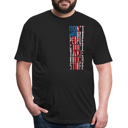 Don't Hurt People | Flag | Men's Tee - black