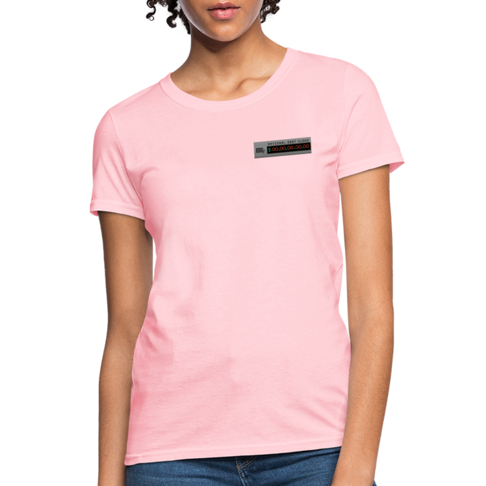 National Debt Clock | Women's Tee - pink