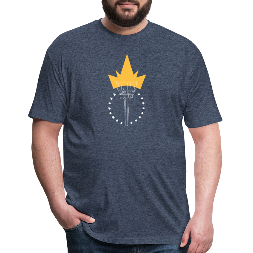 Freedom Torch | Men's Tee - heather navy