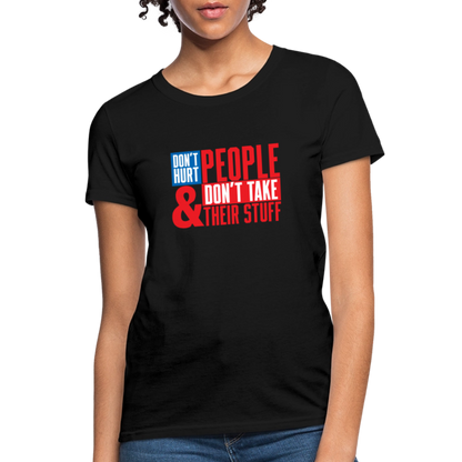 Don't Hurt People | America | Women's Tee - black