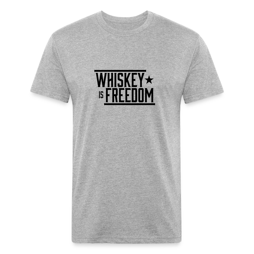 Whiskey is Freedom | Men's Tee - heather gray