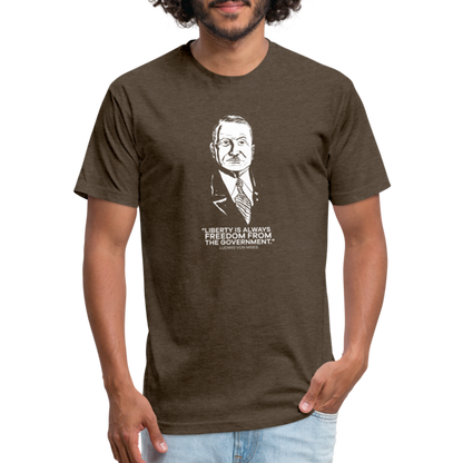 Ludwig von Mises Quote | Men's Tee - heather espresso